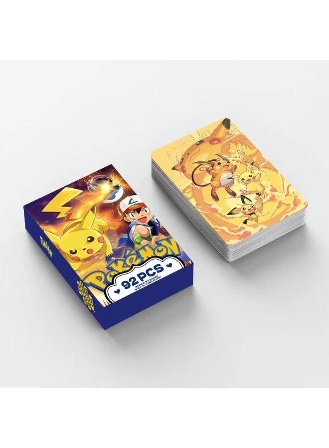 Pikachu LOMO Cards Set - 92pcs