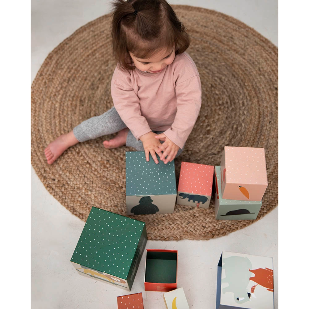 Stacking Blocks - Suitable for 12 months and above 10 pcs