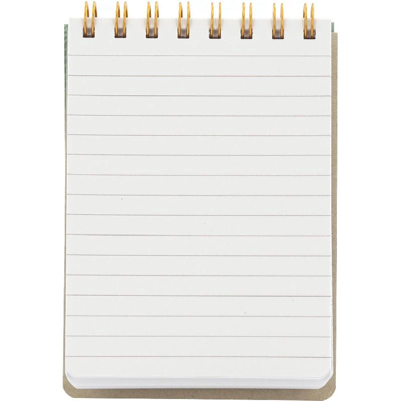 Memo Notebook A7 Spiral - Lined 60 Sheets