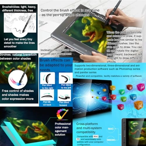 Graphics Drawing Tablet - 258x145mm 8192