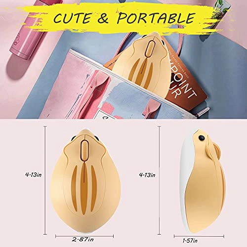 Cute Hamster Shaped Animal Mouse - Wireless
