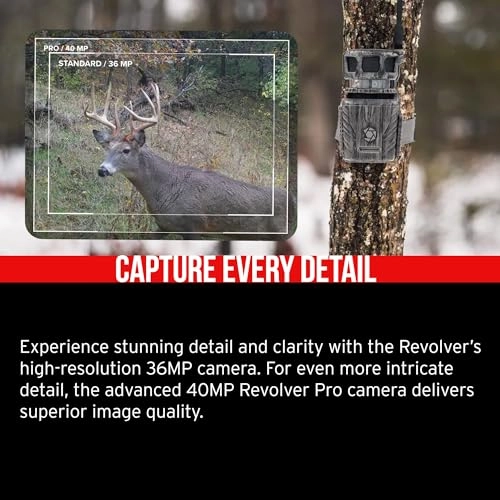 Revolver 40MP Pro + Sol-Pak Solar Battery Pack + Ultra SDHC UHS-I Memory Card - 32GB + Hi-Speed SD USB 2.0 Card Reader