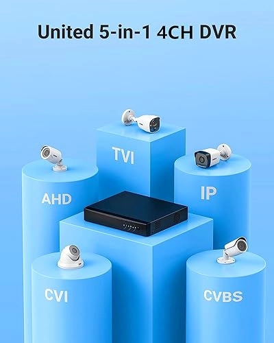 4CH-5MPDVR - 1TB 8 Channel
