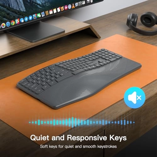 Ergonomic Wireless Keyboard - Wireless
