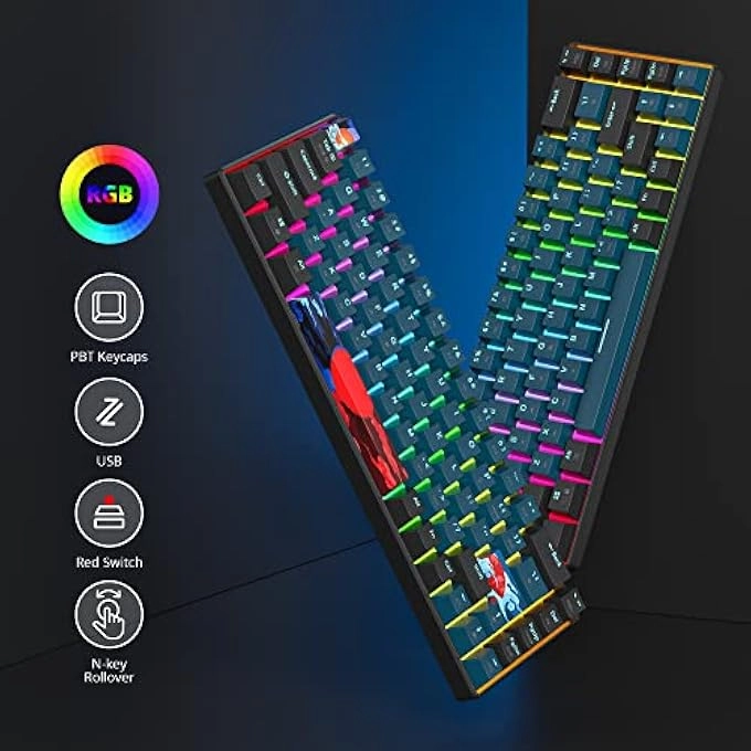 65 Percent Mechanical Gaming Keyboard - Wired