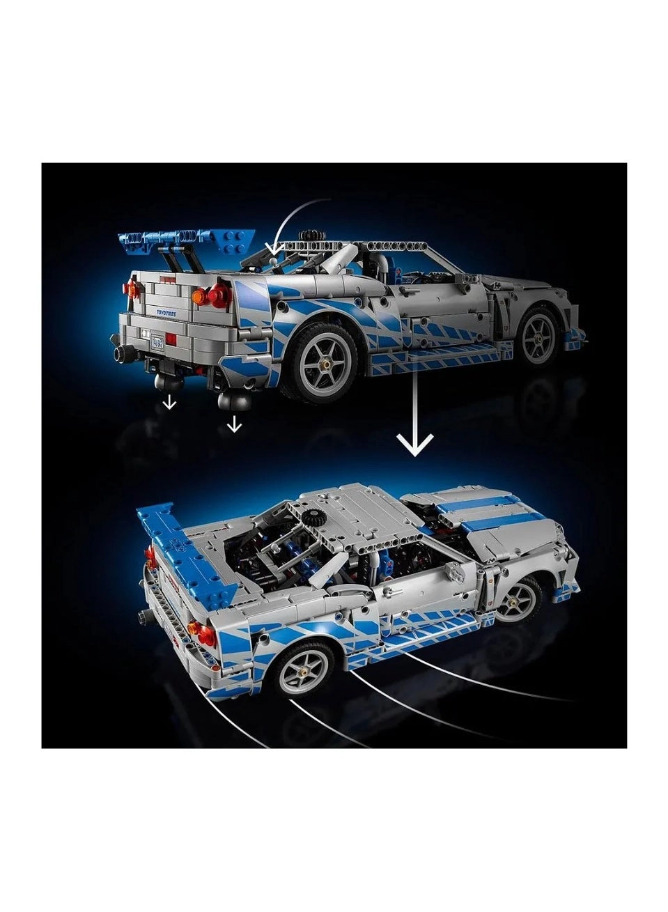 Fast & Furious Technic Nissan Skyline GT-R (R34) (42210)