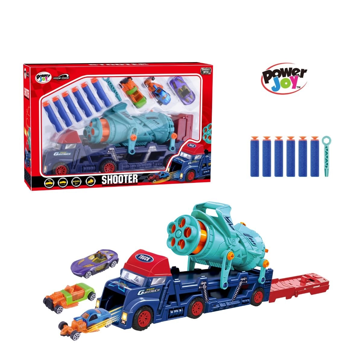 V.Vroom Dc Shooter - 3 Pcs