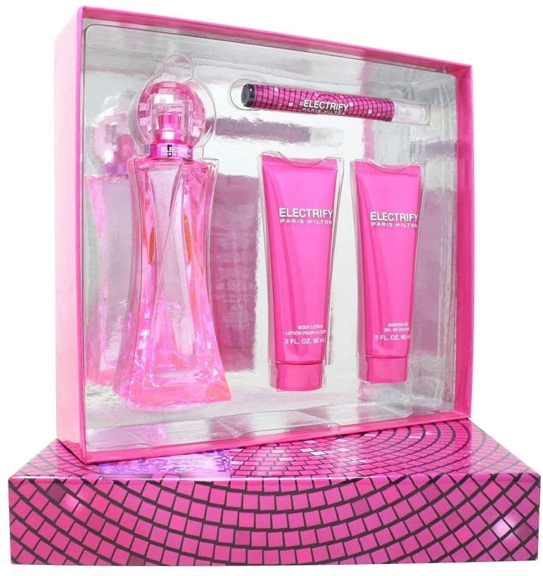 Paris Hilton Electrify - Eau de Parfum 4 Pieces Gift Set