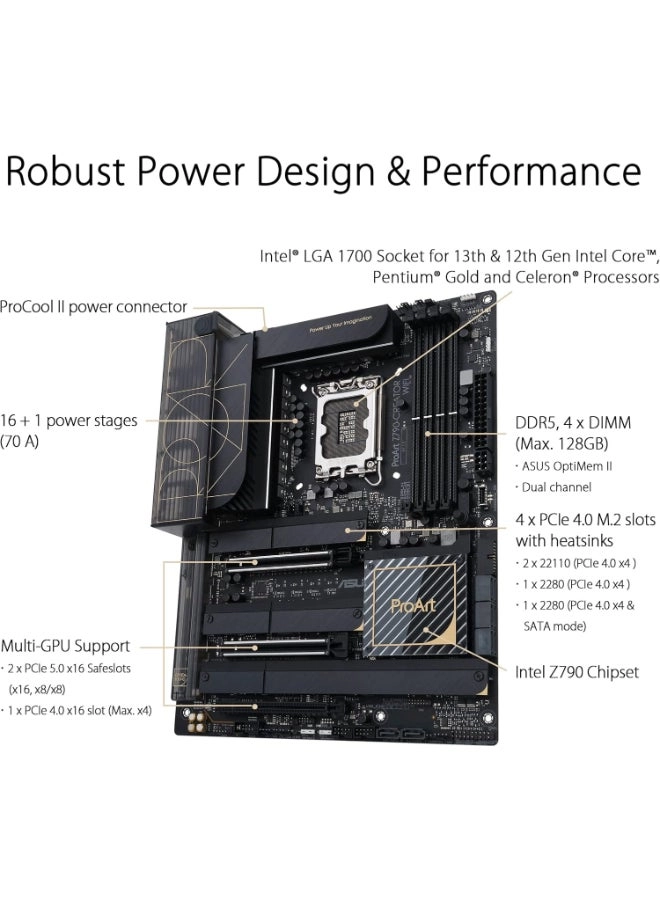 PROART Z790-CREATOR WIFI - LGA1700 DDR5 PCIE5.0