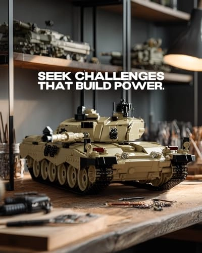 Challenger 2 (NF10344) - Tank Military Building Model