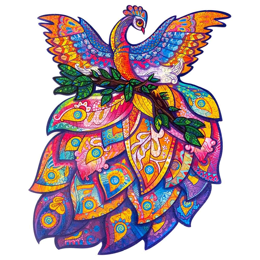 Fairy Bird Wooden Puzzle (4107390-BIRD_KS) - 297 pcs