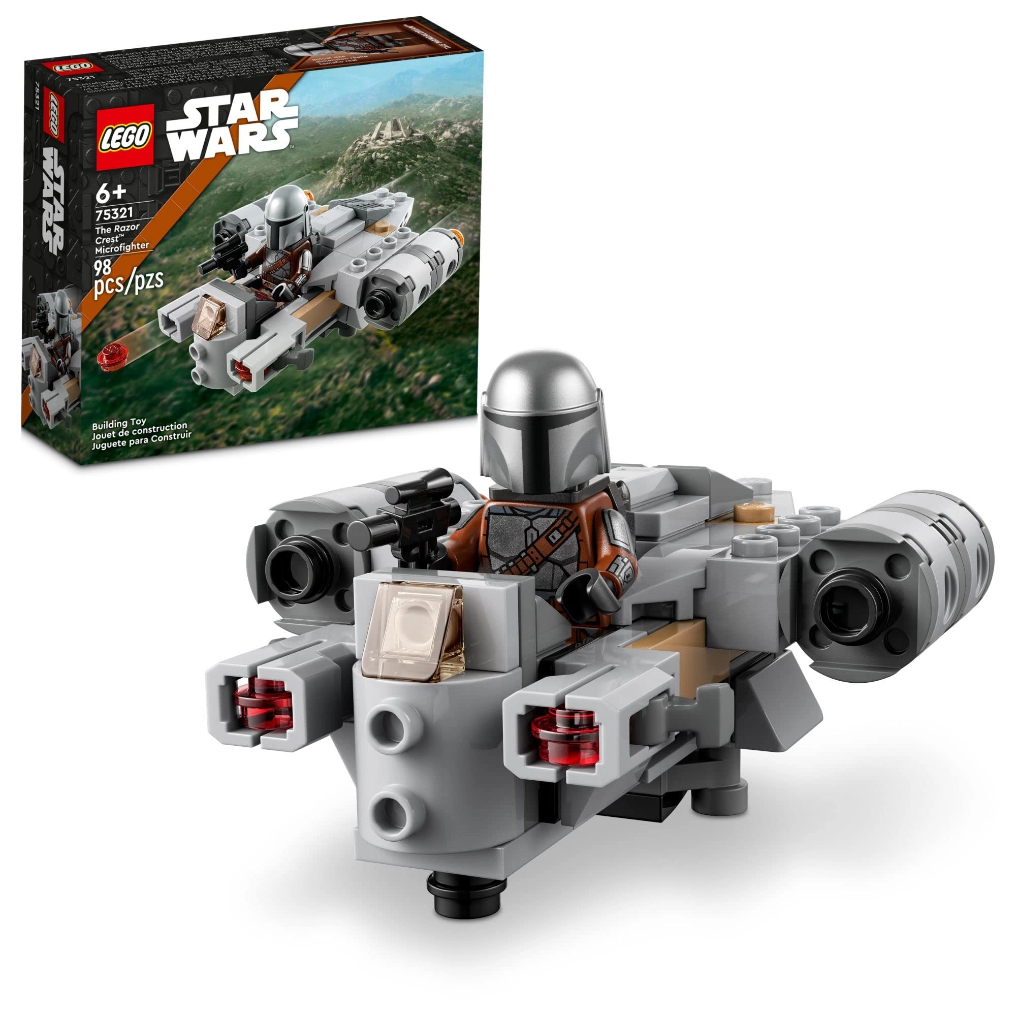 Star Wars LEGO Razor Crest Microfighter (75321) - The Mandalorian minifigure
