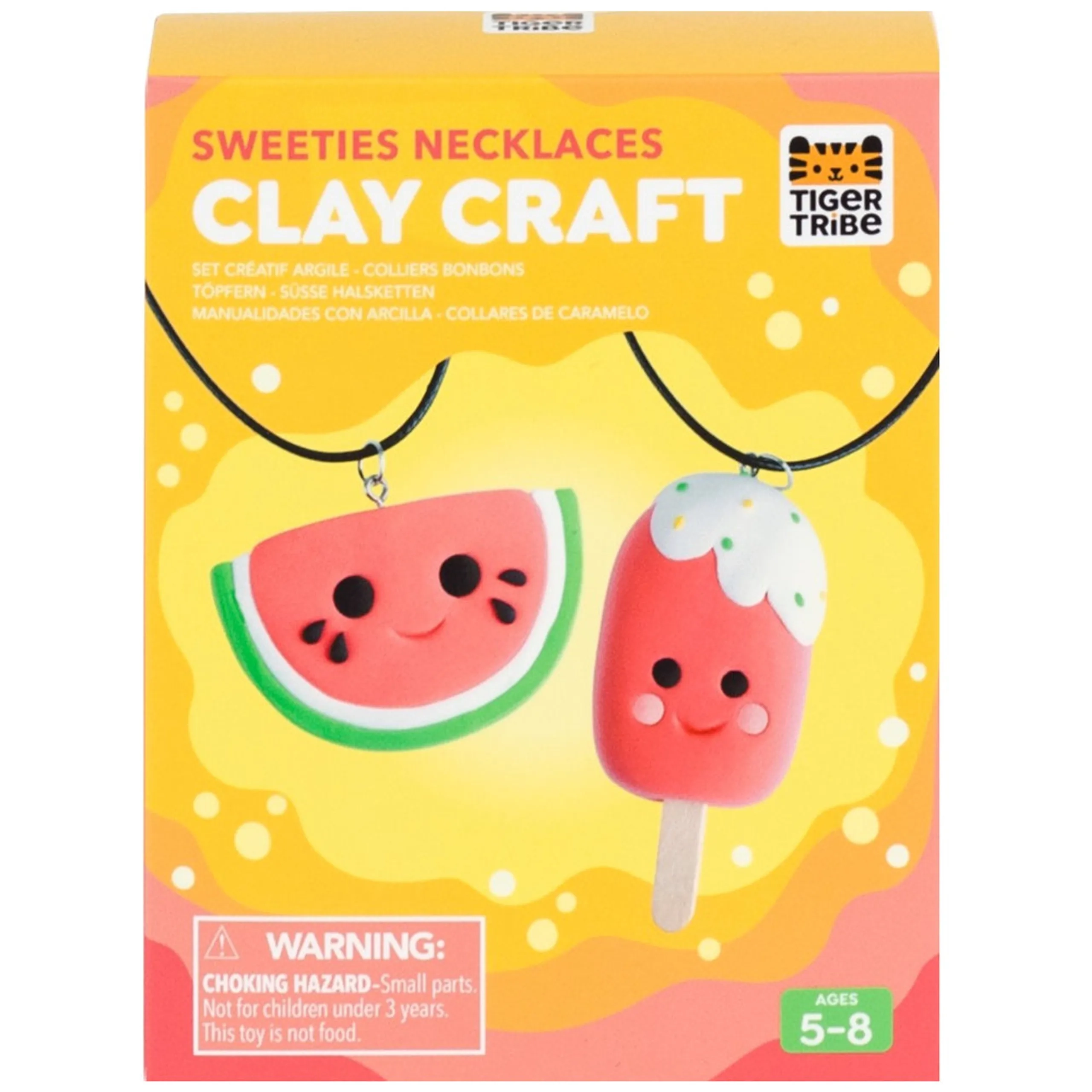 Tiger Tribe Sweeties Necklaces - Clay Craft 5+ years