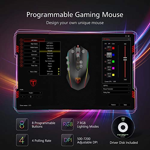 RGB Gaming Mouse - USB
