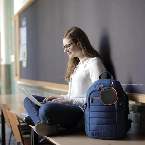 Hard Case Compatible with SIMO/for Skyroam Solis Lite - White Pouch