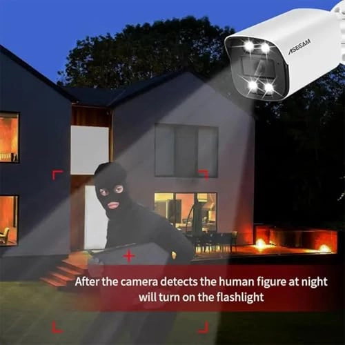 Telecamera Poe Ip 4K