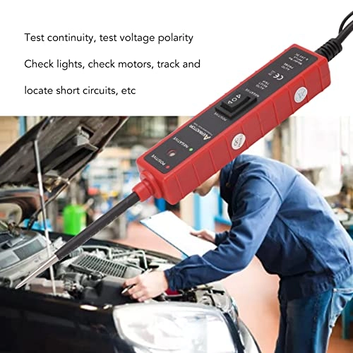CAR Circuit Tester - 1 to 8 amp 6 to 36V DC 2 Clips