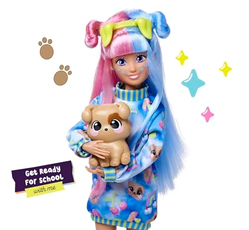 Mia Dressing Doll - 26 cm Pink and blue Ages 4+