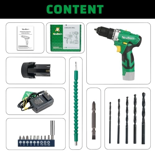 Cordless Drill - 1500 Milliamp Hours