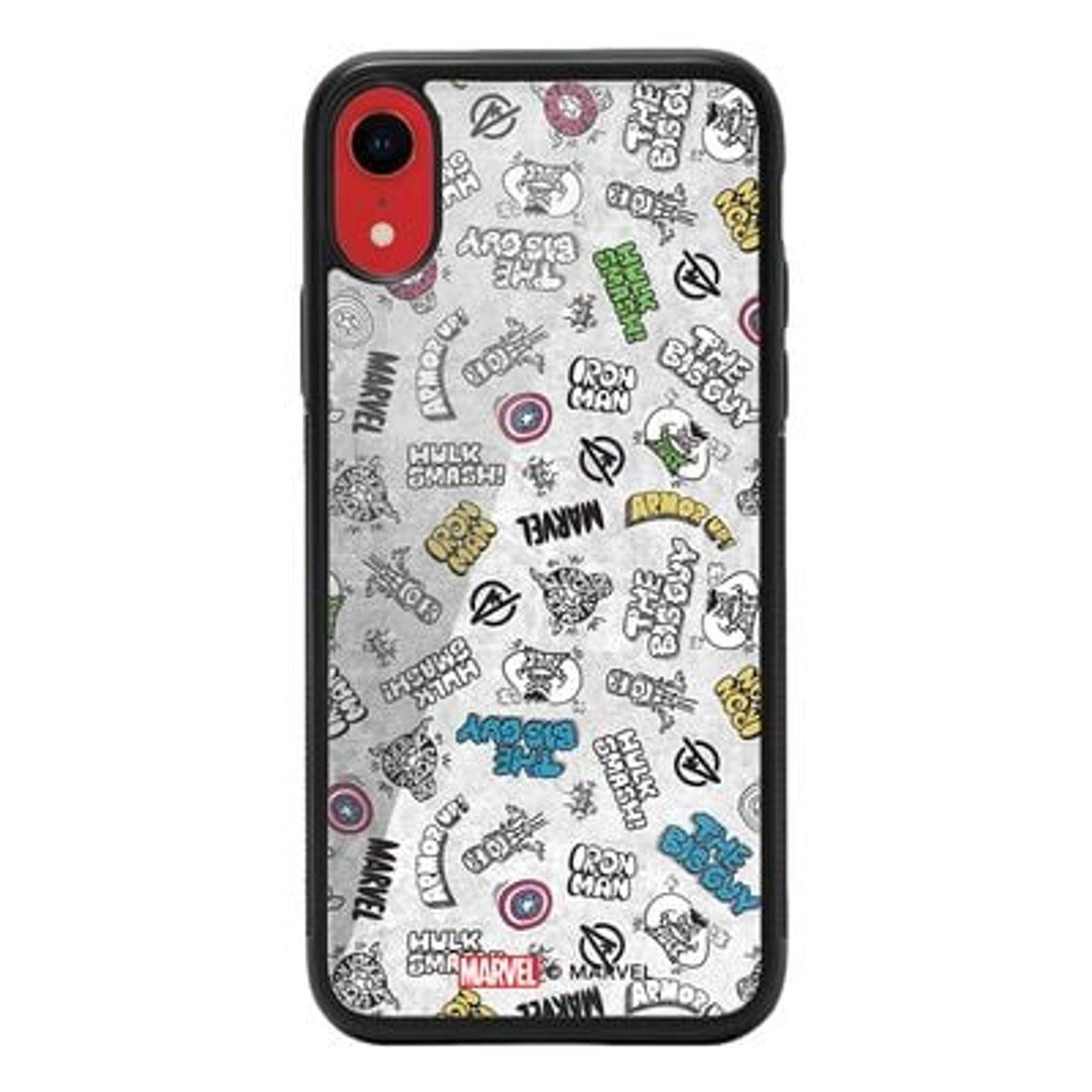 Wackylicious Avengers Cartoon Designs Back Case for iPhone XR