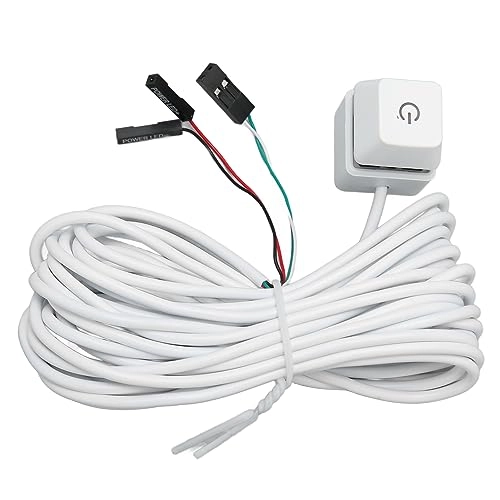 PC Power Switch - Mechanical Blue Switch Backlit Green Light 2m