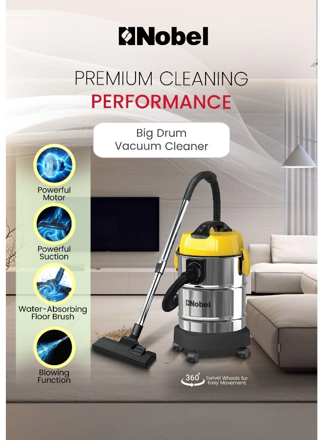 Wet & Dry Vacuum Cleaner (NVC2323WD)
