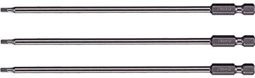 VEGA Industries 764 Hex Power Bits - 6 Inch Pack of 3