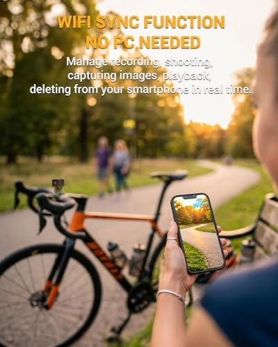 WiFi Action Camera - 64GB 1080P 25FPS