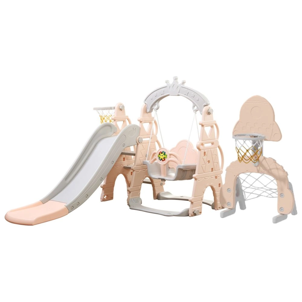 Slide And Swing 3-In-1 Activity Playset - Suitable for 2 years & above 160 x 115 x 160 cm