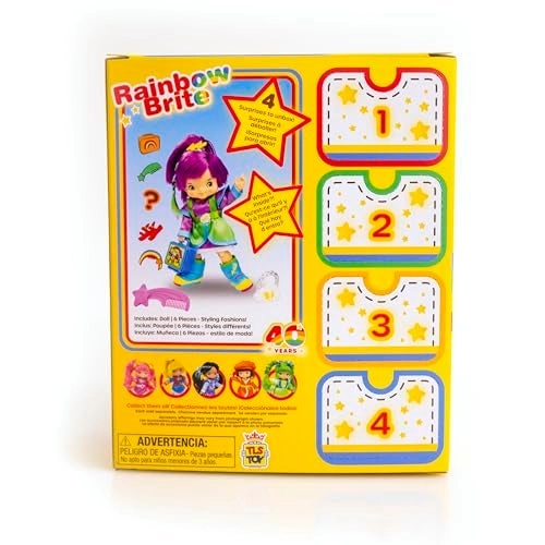 Stormy Poseable Fashion Doll - 5.5-inch 4 Surprise Reveal Accessories