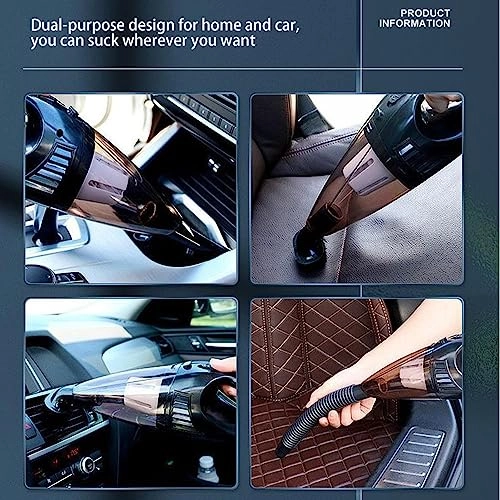 Handheld Duster Vacuum - 6000Pa USB Rechargeable