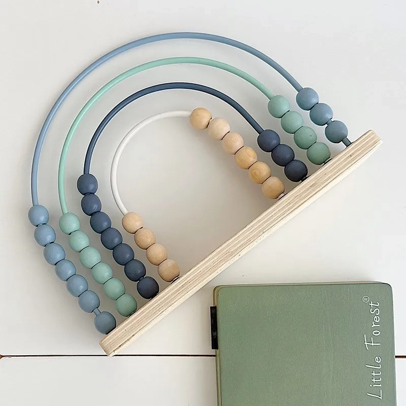 Wooden Rainbow Abacus