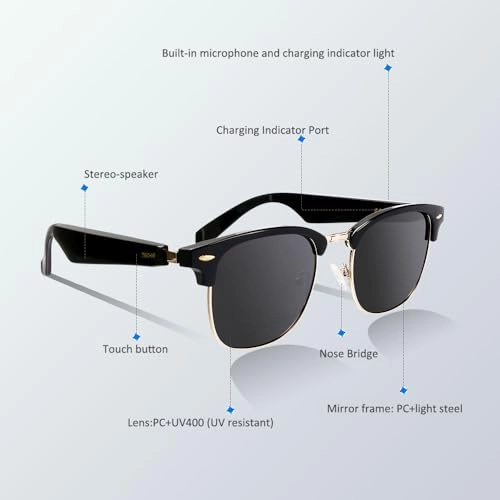 TOGS1001 - AI Smart Glasses Bluetooth 5.2 Polarized UV400