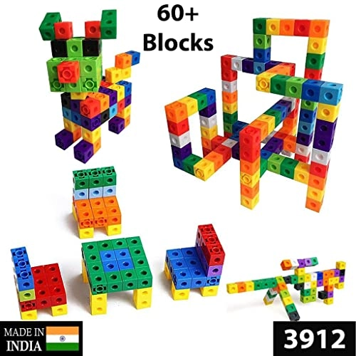 Smart Activity Fun and Learning Cube Blocks - 12 months and up 60+