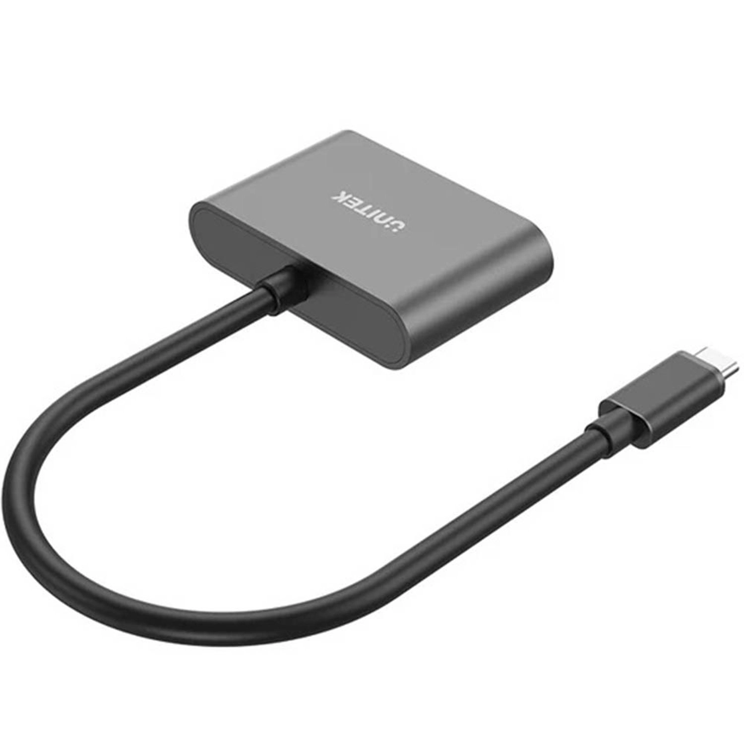 USB-C To HDMI And VGA Adapter - USB-C 4K@30Hz