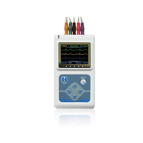 ZXRLHPI ECG Recorder - Portable 3 Channels 24Hours