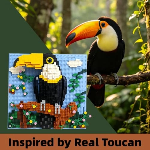 Toucan Wall Decor - 1363 pcs
