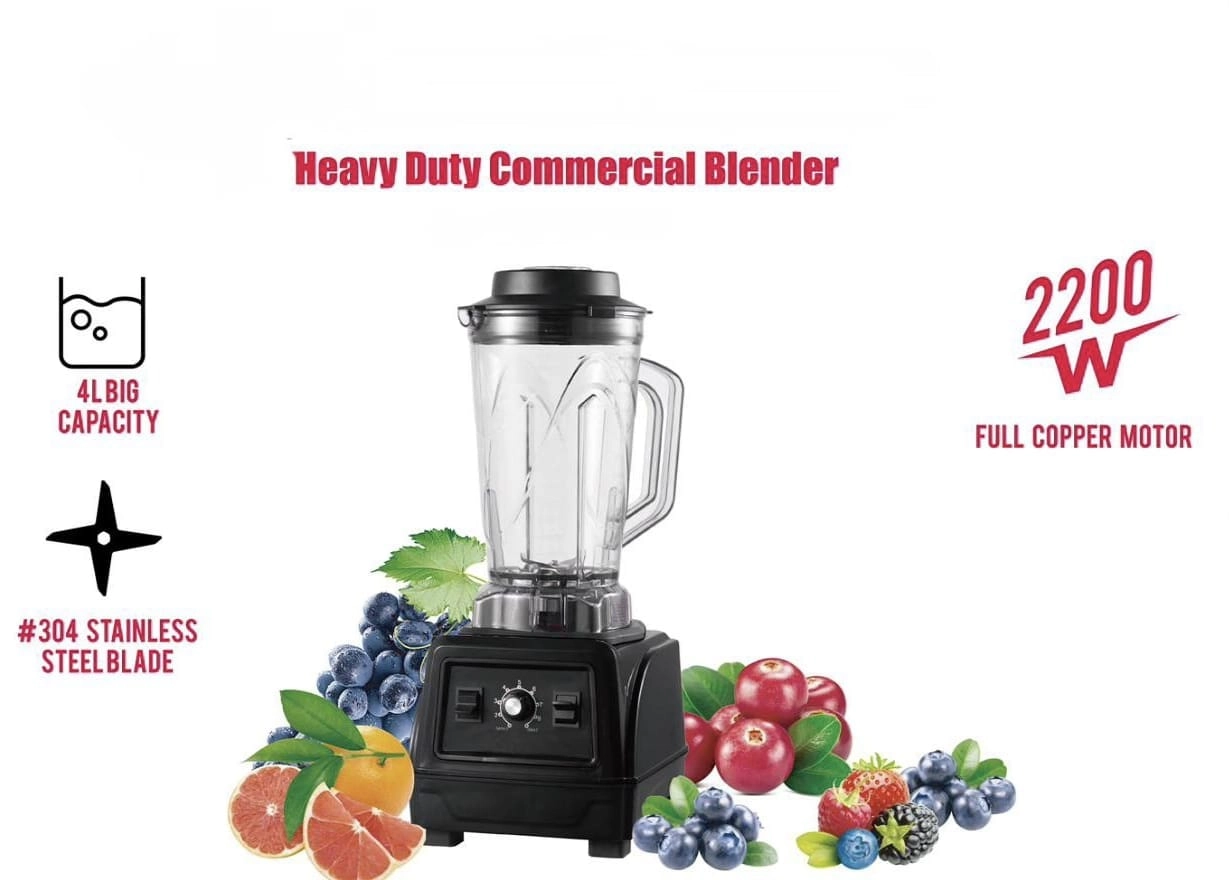 Heavy Duty Commercial Blender - 2200W