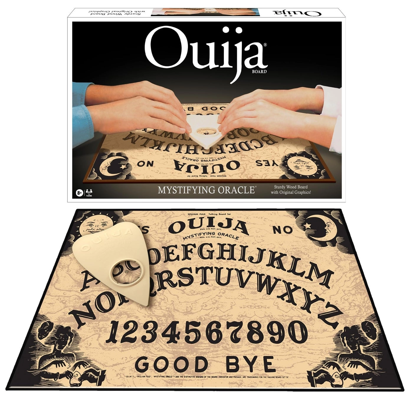 Winning Moves Classic Ouija: 1990s Artwork