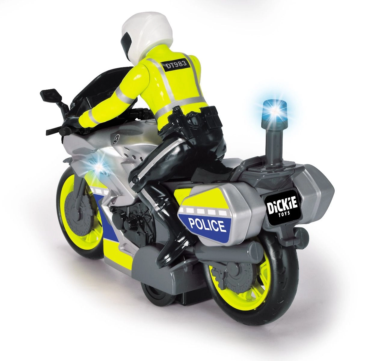 Police Bike - Light and sound Removable figure