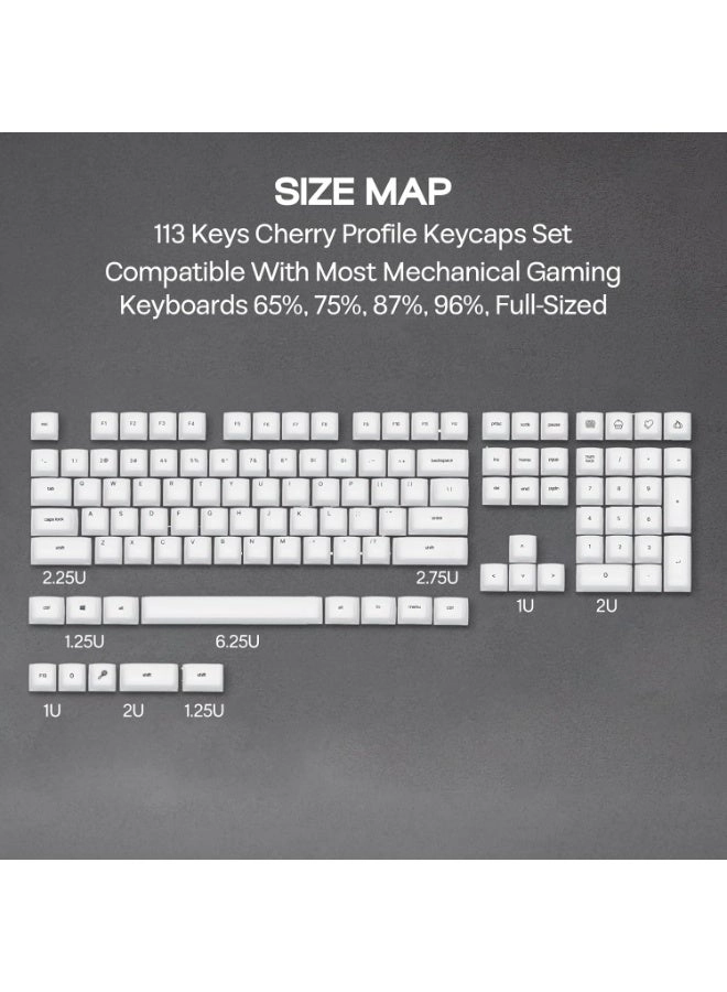 AegisSil - Silicone 113 Keys Cherry Profile