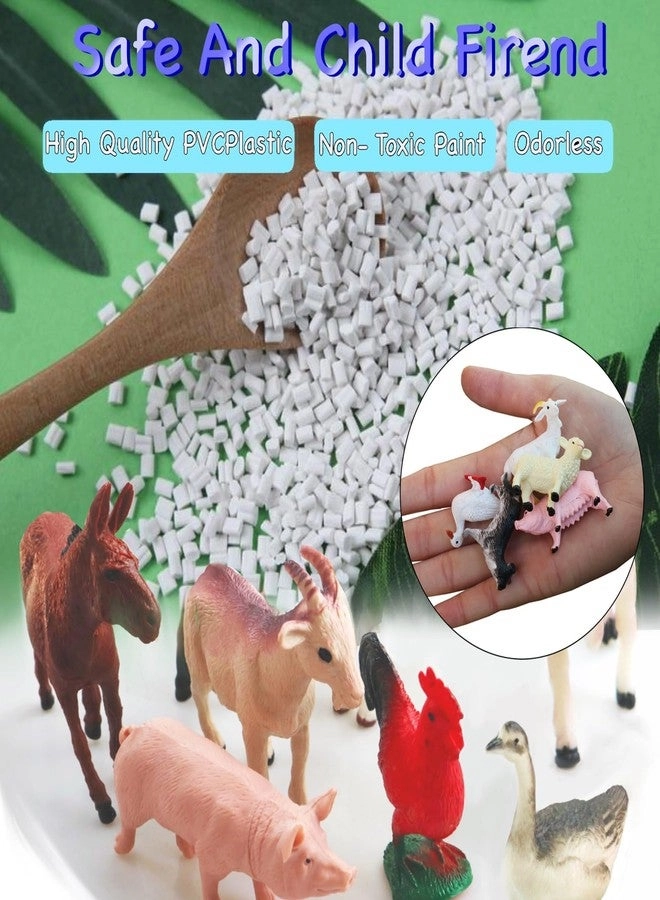 Mini Figures - 15 Pcs Farm Animal