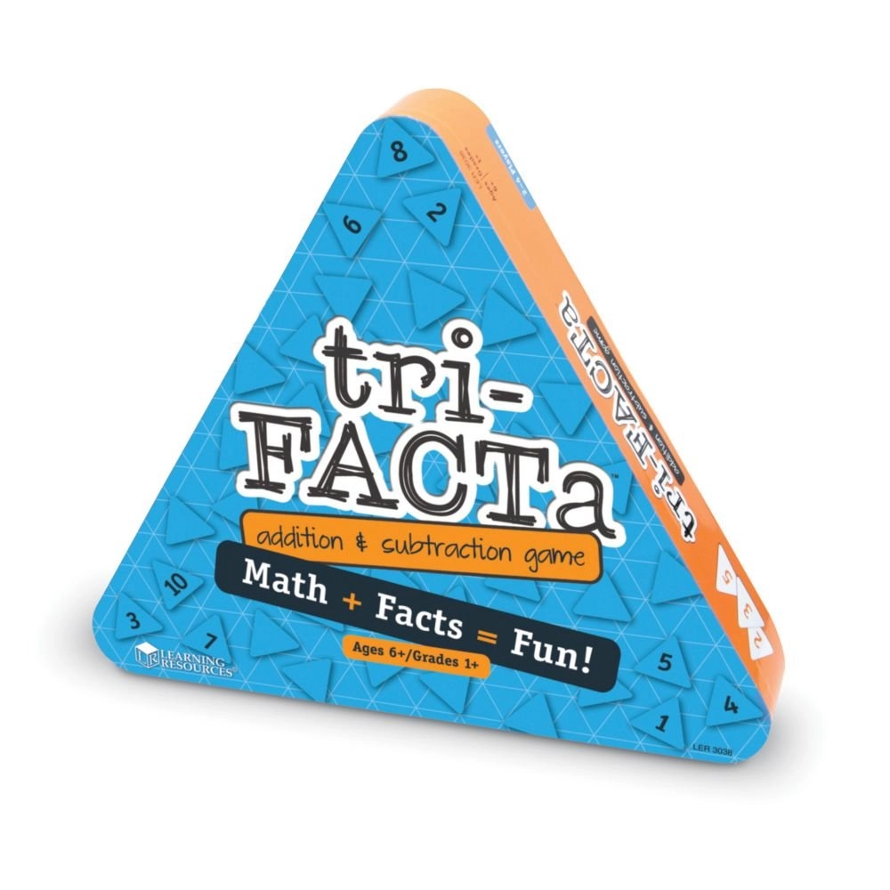 Learning Resources Tri-Facta Addition And Subtraction Game - 6 - 10 years 1 pieces