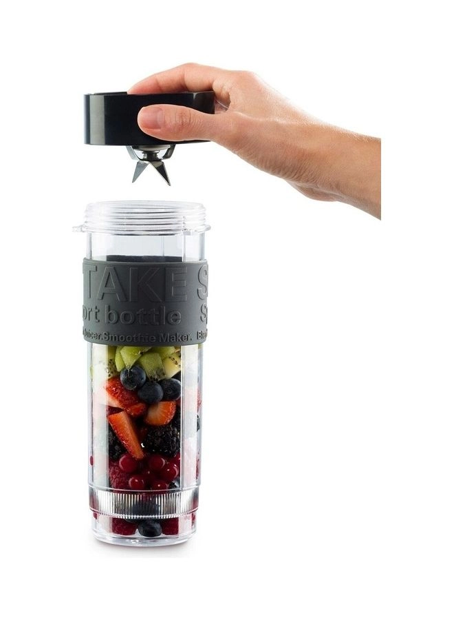 Shake'N Take Personel Blender - Double-sided stainless steel blades, 2 jars