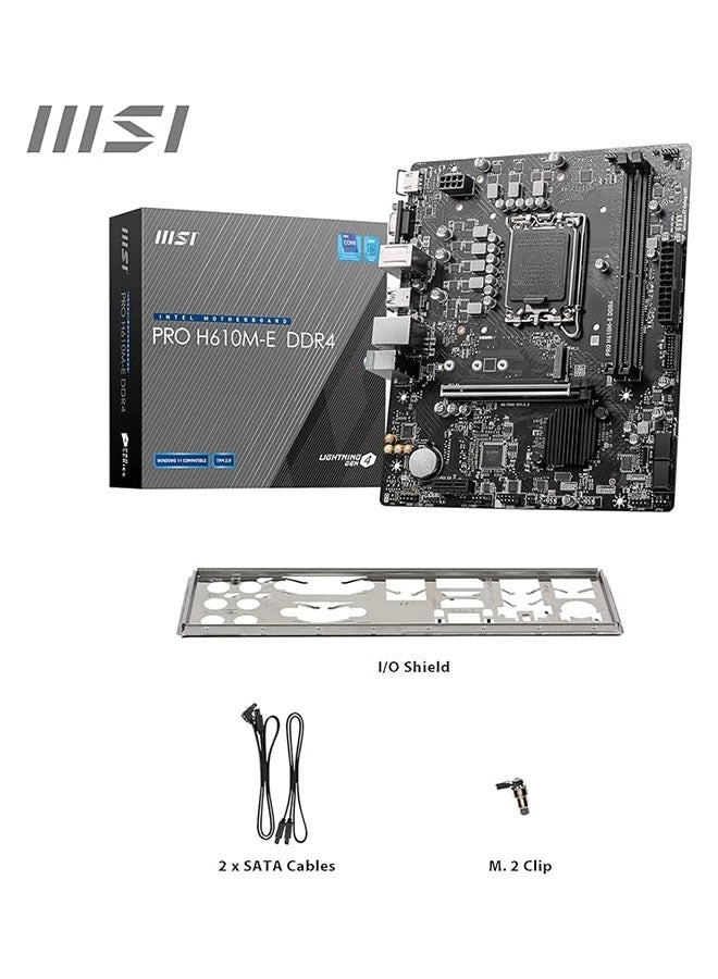 PRO H610M-E - Micro-ATX LGA 1700