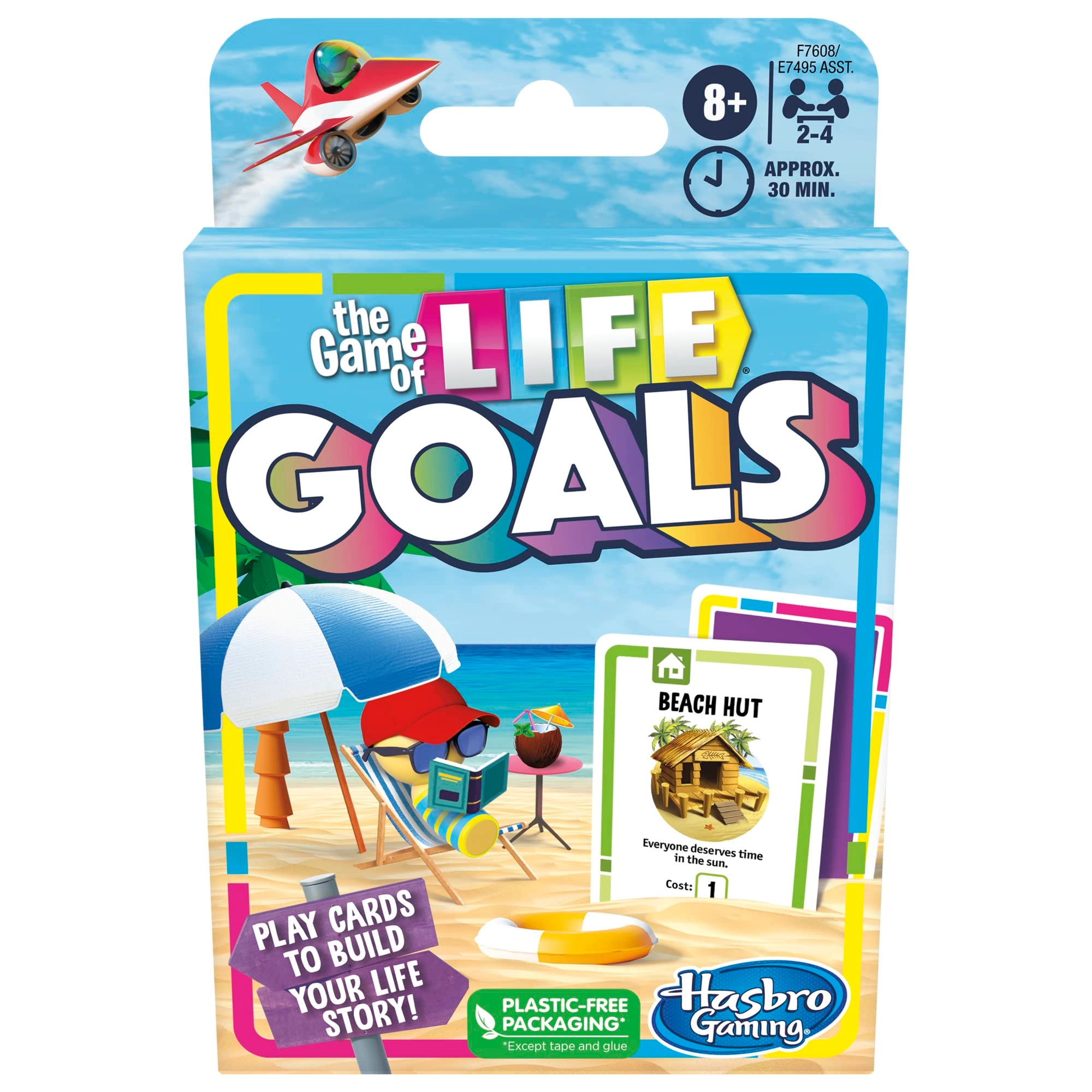 Hasbro The Game of Life Goals - Card Game