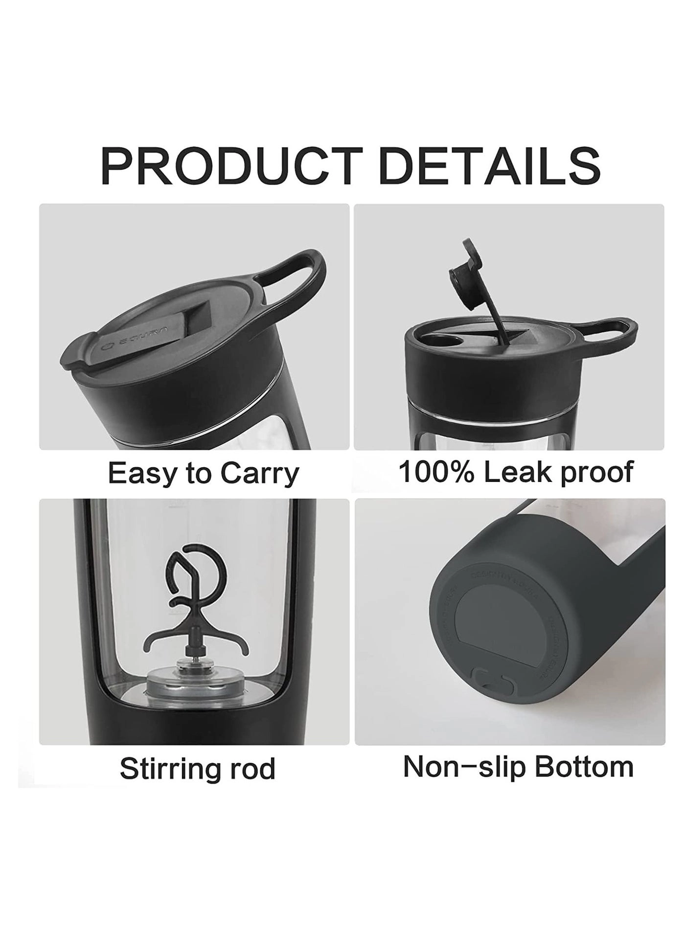 Shaker Bottle - Electric Tritan 650 ml