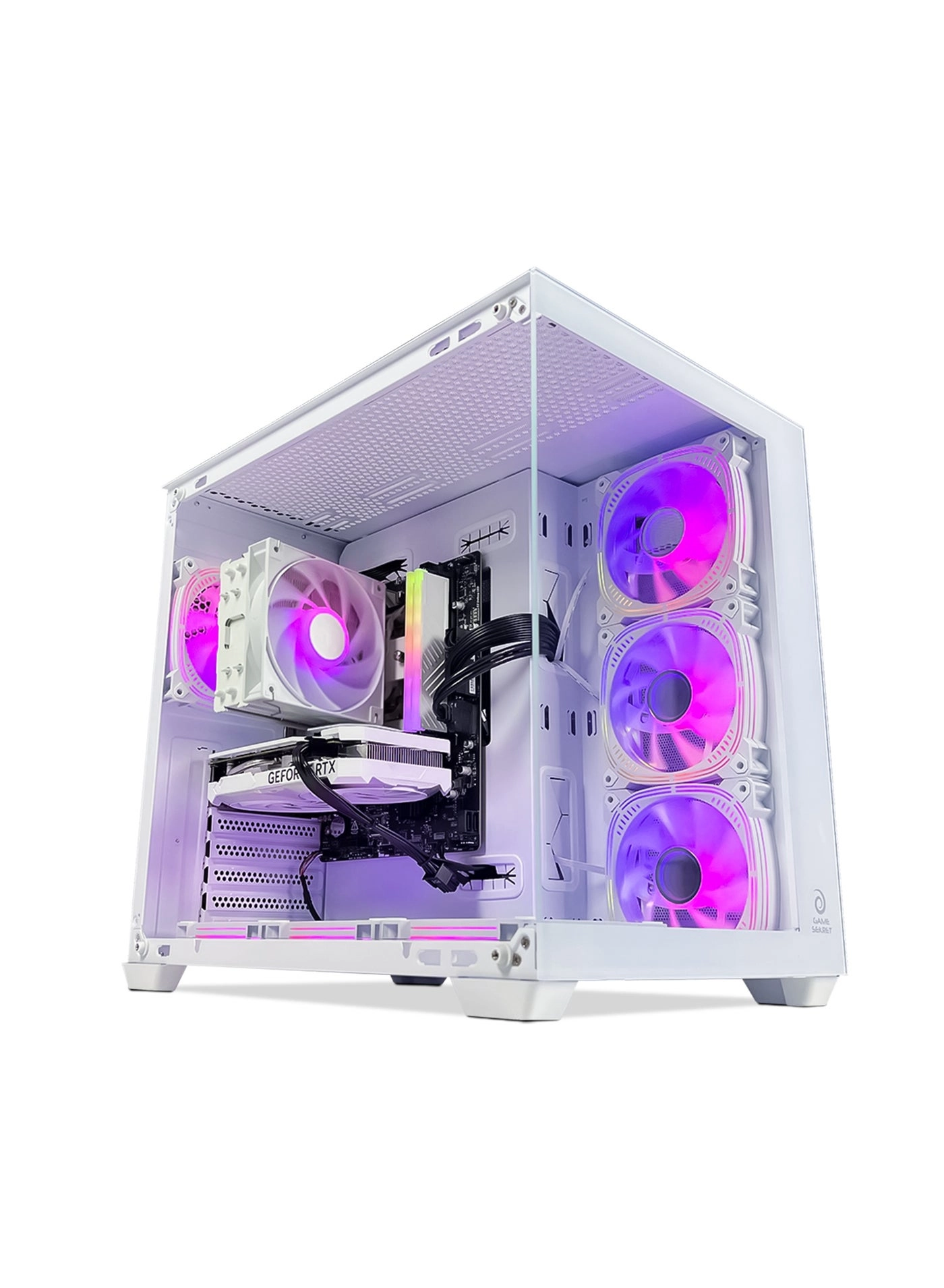 Chiller PC - Intel Core i5-14400F 16GB + 27" FHD Monitor + Keyboard + Mouse + Mousepad + Headset