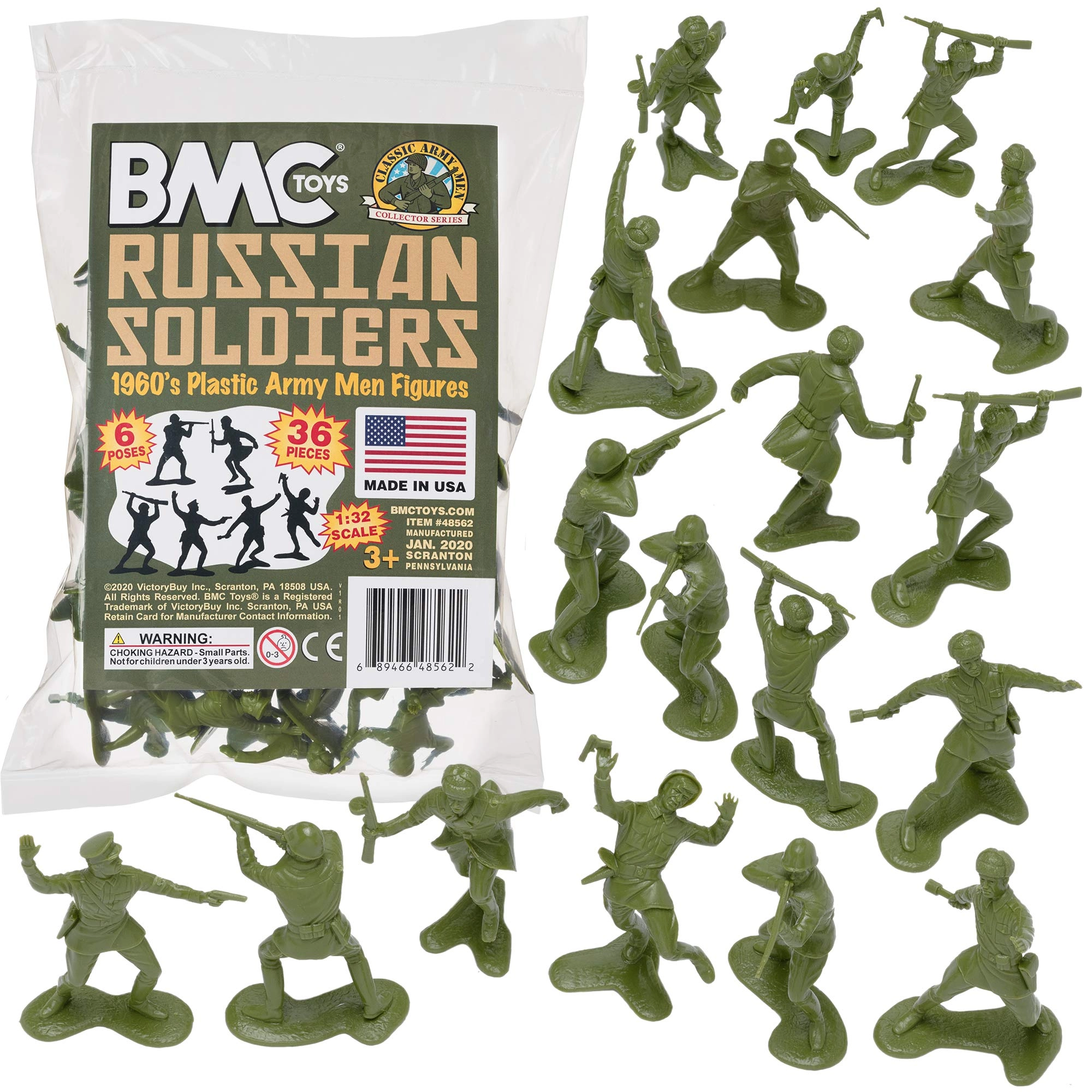 BMC Toys Russian Soldier Figure 36pcs