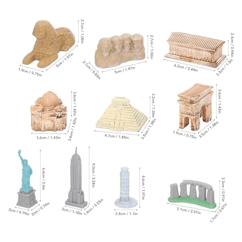 Miniature City Buildings - From Around the World Preschool